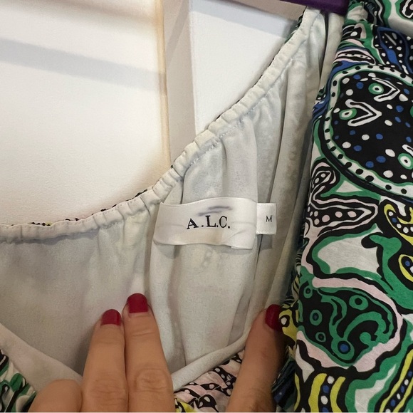 ALC one shoulder dress - Picture 6 of 8